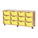 Mobile Quad Tray Storage Unit 12 Deep  hi\-res