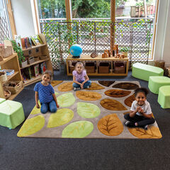 Seasonal Leaves Super Deluxe Carved Carpet  Seasonal Leaves Super Deluxe Carved Carpet  hi-res