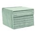 Half Width Hand Towels 1 Ply Green 24pk  hi\-res