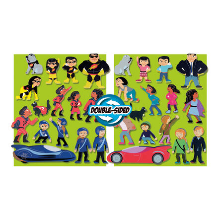 Wooden Super Hero Figures  hi\-res