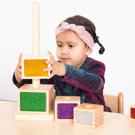 TTS Wooden Glitter Stacker Tower  hi\-res