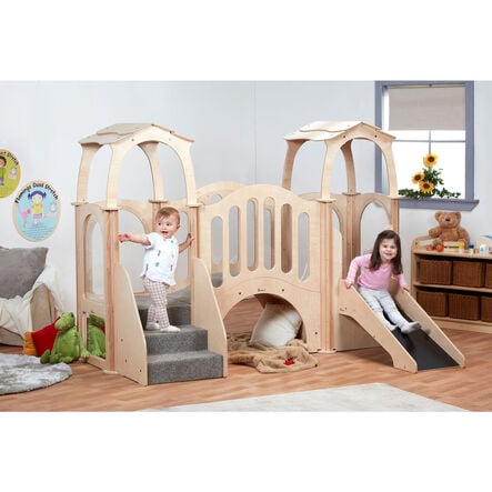 Hide \'n\' Slide Kinder Gym with Roof  hi\-res