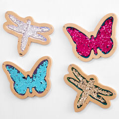 TTS Mark Making Sequin Butterflies and Dragonflies  TTS Mark Making Sequin Butterflies and Dragonflies  hi-res