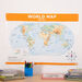 TTS Map of the World Political and Physical A1 KS2  hi\-res