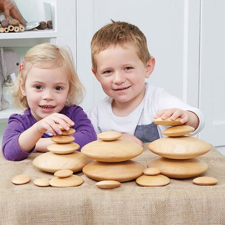 TTS Wooden Stacking Pebbles  hi\-res