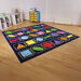 Geometric Shapes Square Placement Carpet 3 x 3m  hi\-res