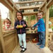 TTS Outdoor Wooden Role Play Caravan H160 x W100 x L200cm  hi\-res