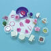 Foam Geometric Paint Stampers 14pk  hi\-res