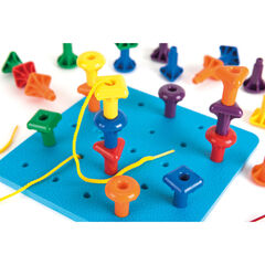Giant Rainbow Pegs and Board  Giant Rainbow Pegs and Board  hi-res