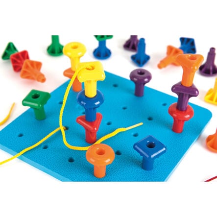 Giant Rainbow Peg Board  hi\-res