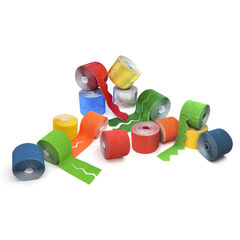 Brightly Coloured Corrugated Border Rolls Assorted 15pk  Brightly Coloured Corrugated Border Rolls Assorted 15pk  hi-res