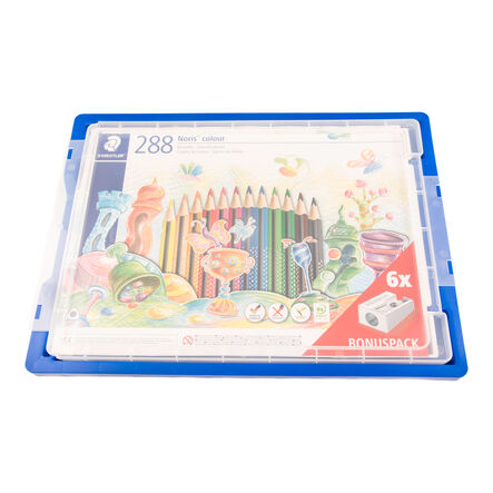 STAEDTLER Noris Triangular Colouring Pencils Assorted  hi\-res