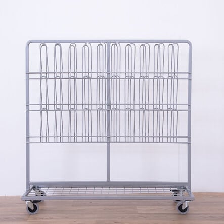 Metal Wellie Trolley Grey  hi\-res