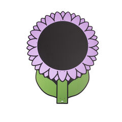 TTS Eco Outdoor Mark Making Flower Chalkboard Pink Pink hi-res