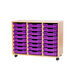 Mobile Triple Tray Storage Unit 24 Trays  hi\-res