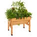 Veg Trug Planter Natural Wood  hi\-res