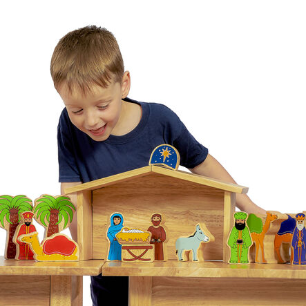 Deluxe Nativity Story Playset  hi\-res