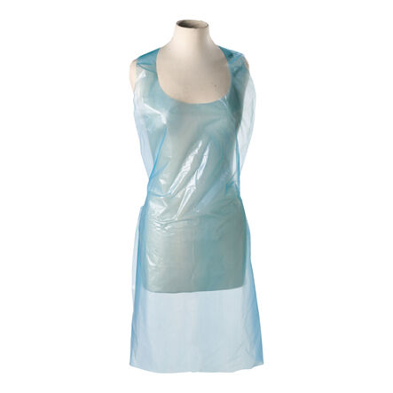 Budget Polythene Aprons Flat Pack 100pk  hi\-res