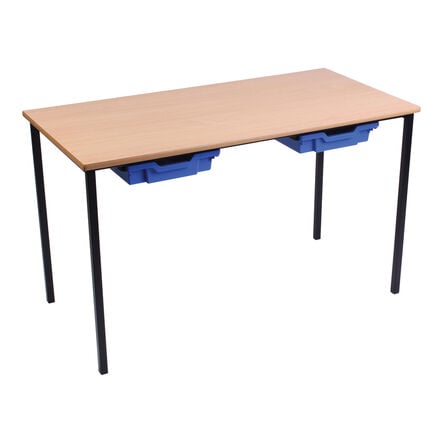 MDF Edge Tables W\/ Tray Storage 120cm  hi\-res