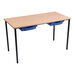 MDF Edge Tables W\/ Tray Storage 120cm  hi\-res