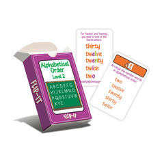Flip-It Alphabetic Ordering Level 2  hi-res