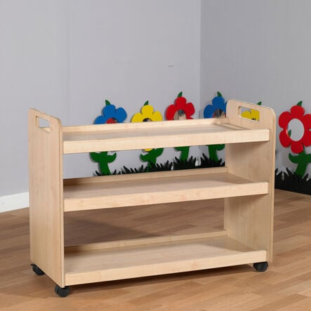 Multi Functional Wooden Trolley  hi\-res