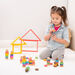 Small World Wooden Rainbow Community People 15pk  hi\-res