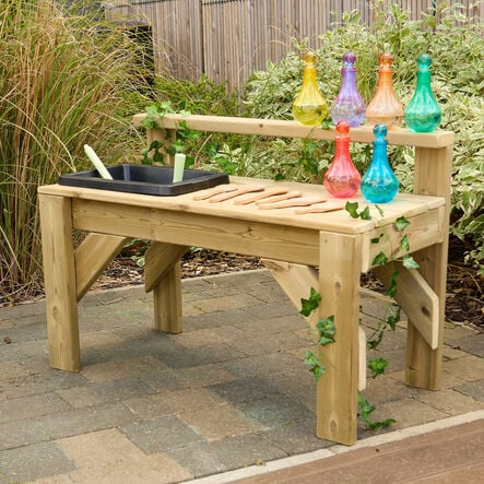 Outdoor Messy Play Wooden Workbench  hi\-res