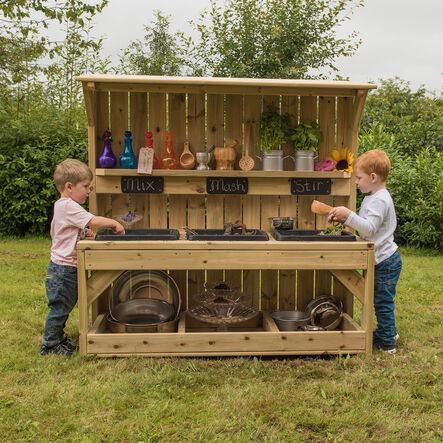 Outdoor Wooden Sink Station  hi\-res