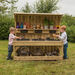 Outdoor Wooden Sink Station  hi\-res