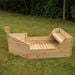 Outdoor Wooden Adventure Boat  hi\-res