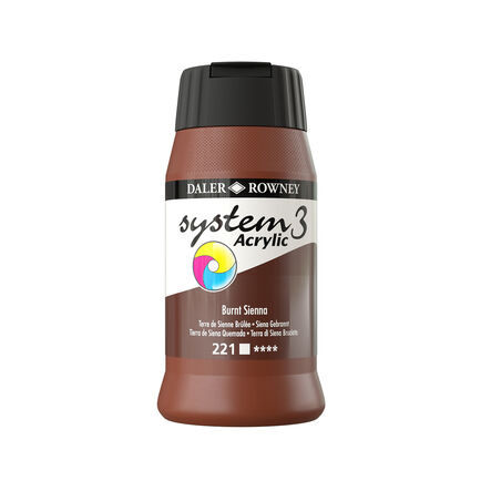 Daler\-Rowney System 3 Acrylic Paint 500ml  hi\-res