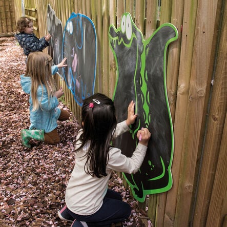 TTS Giant Jungle Outdoor Chalkboards 5pk  hi\-res