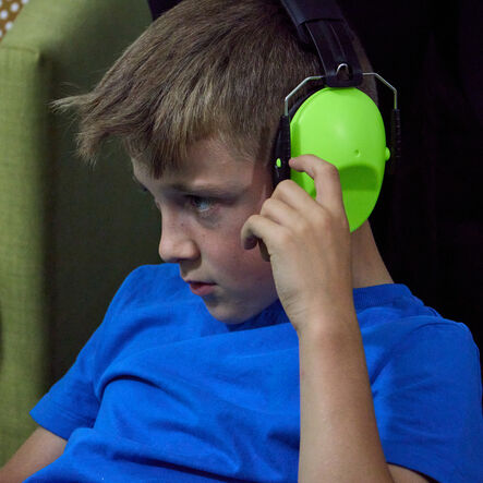 TTS Childrens Ear Defenders Green Single Green TTS Childrens Ear Defenders Green Single Green hi\-res