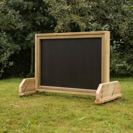 Outdoor Wooden Mark Making Literacy Chalkboard  hi\-res