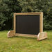 Outdoor Wooden Mark Making Literacy Chalkboard  hi\-res