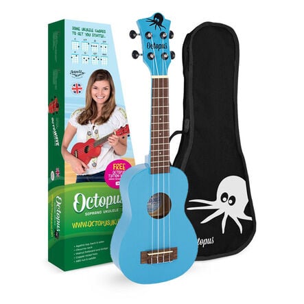 Octopus Soprano Ukulele Assorted 12pk  hi\-res