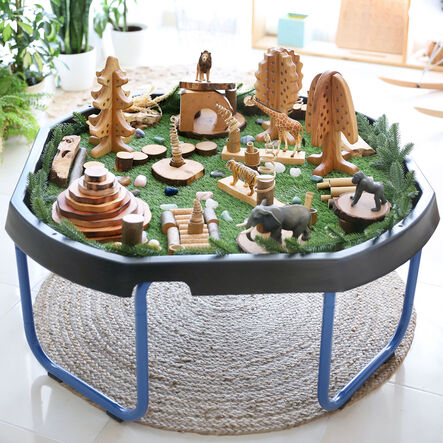 TTS Wooden 3D Threading and Lacing Trees 3pk  hi\-res