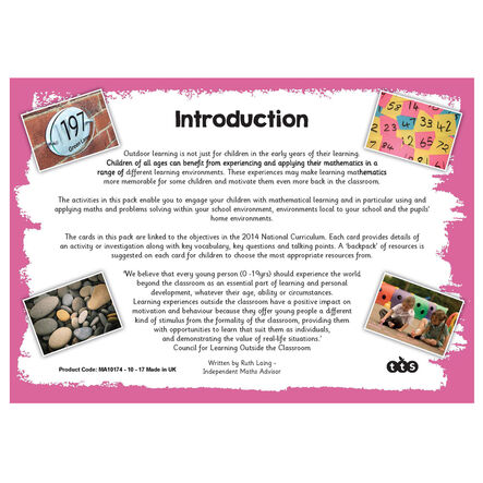 TTS Outdoor Maths Problem Solving Cards Year 2  hi\-res