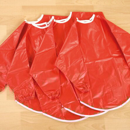 PVC Waterproof Children\'s Aprons 61cm x 58cm 10pk  hi\-res