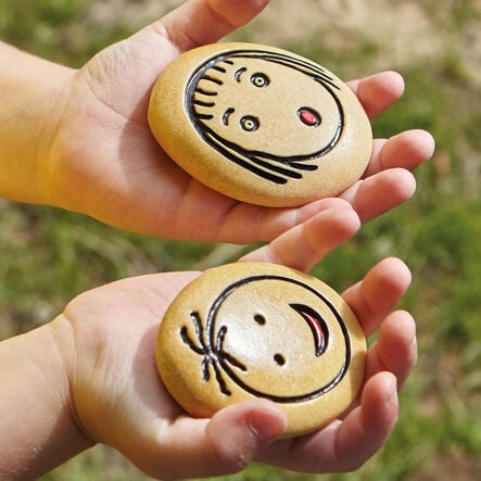 Jumbo Emotion Pebbles 8pk  hi\-res