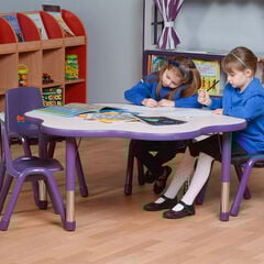 Valencia Flower Classroom Table  Valencia Flower Classroom Table  hi-res