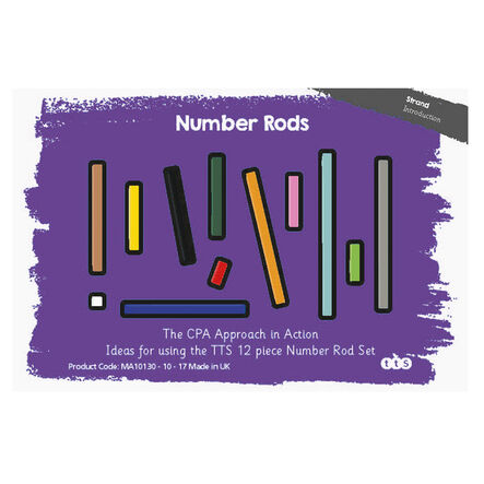 TTS Number Rods Activity Cards 100pk Year 5  hi\-res