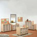 3 Column Tray Storage inc 15 Deep Translucent Trays  hi\-res