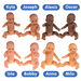 Role Play Realistic Baby Dolls \x26 Bundle Deal   hi\-res