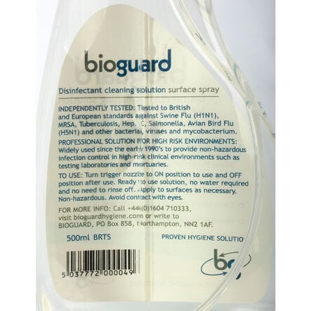Bioguard Disinfectant Cleaning Solution Surface Spray  hi\-res