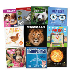 Purple Non-Fiction Book Bands Level 8 10pk  hi-res