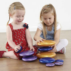 TTS Metallic Stacking Pebble Collection 10pk  TTS Metallic Stacking Pebble Collection 10pk  hi-res