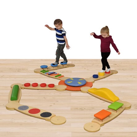 Wooden Sensory Balance Beams Set 3  hi\-res