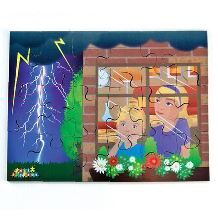 Illustrated Weather Jigsaw Puzzles Set 8pk  hi\-res
